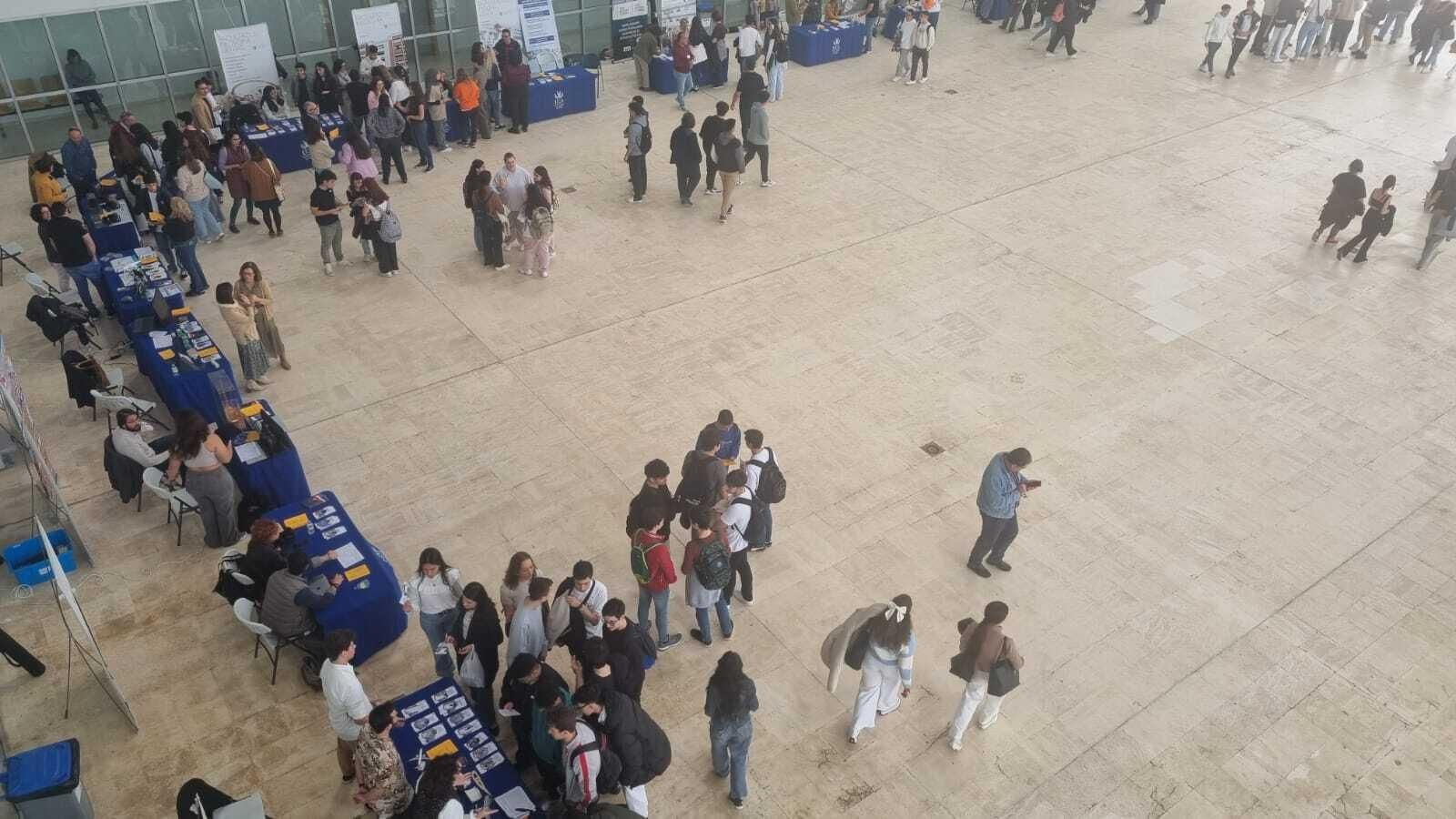 Jornadas de Orientación la UCA celebradas este lunes en el Campus de Jerez.