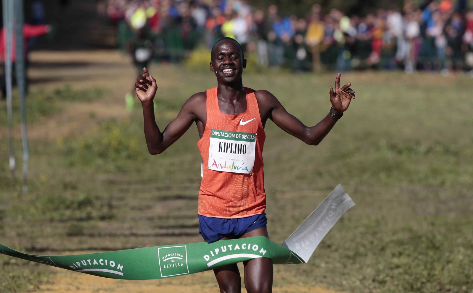 El atleta ugandés Jacob Kiplimo