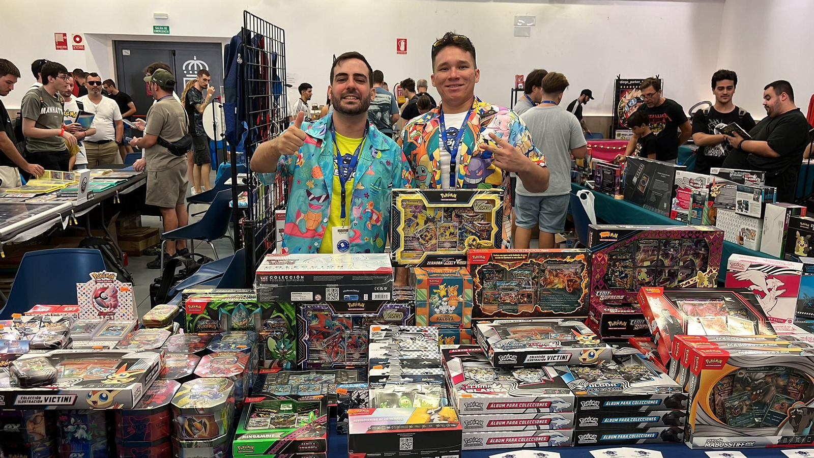 Participantes en el ‘Mediterranean Card Show’.