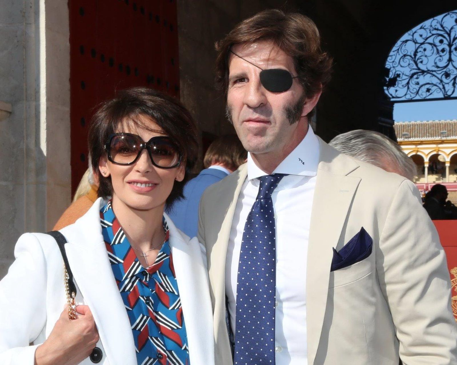 El torero Juan José Padilla con su esposa Lydia