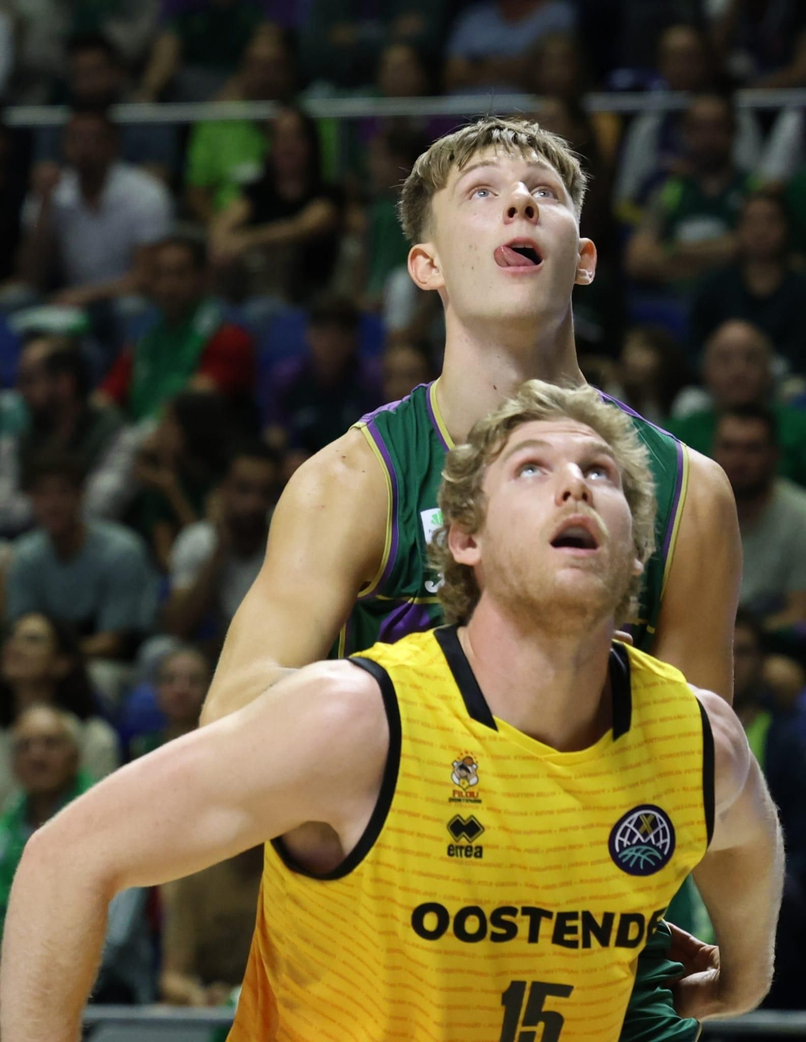 El Unicaja-Filou Oostende, en fotos