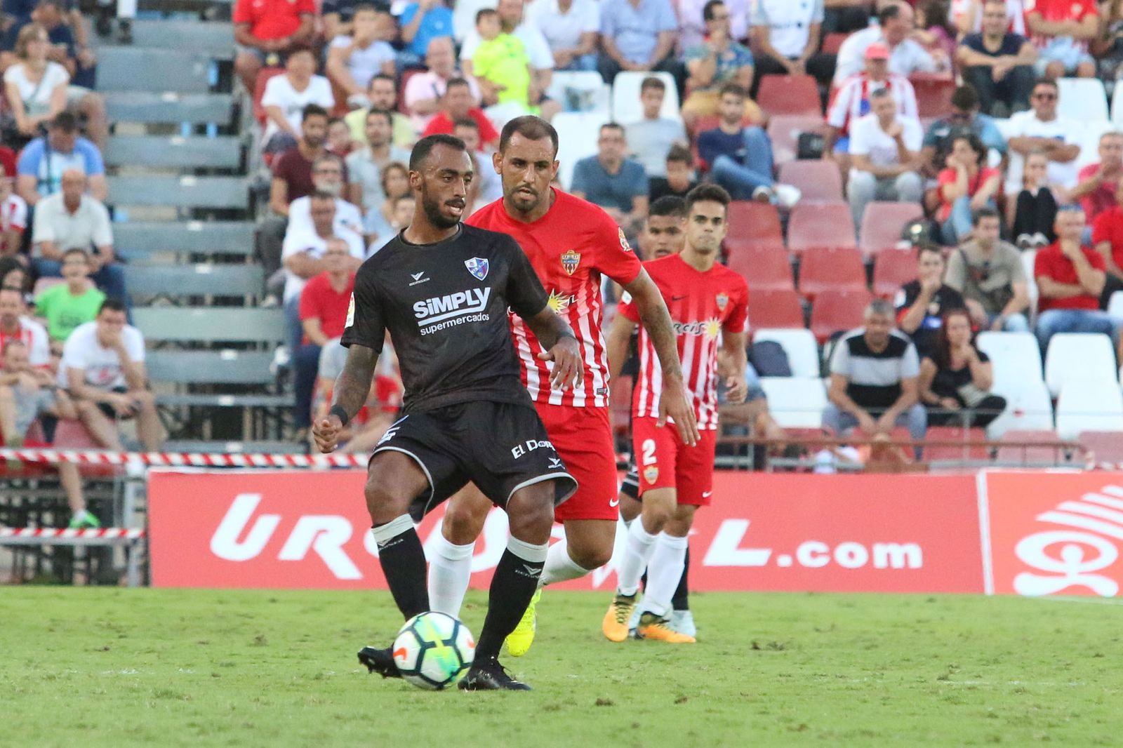 Las imágenes del Almería-Huesca