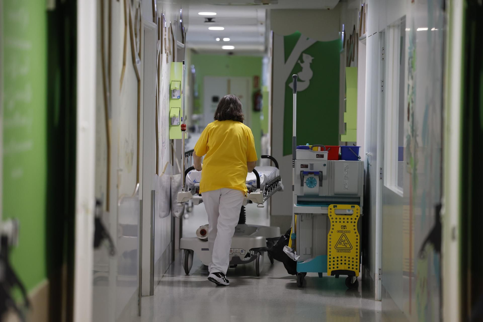 Imagen de archivo de una enfermera.