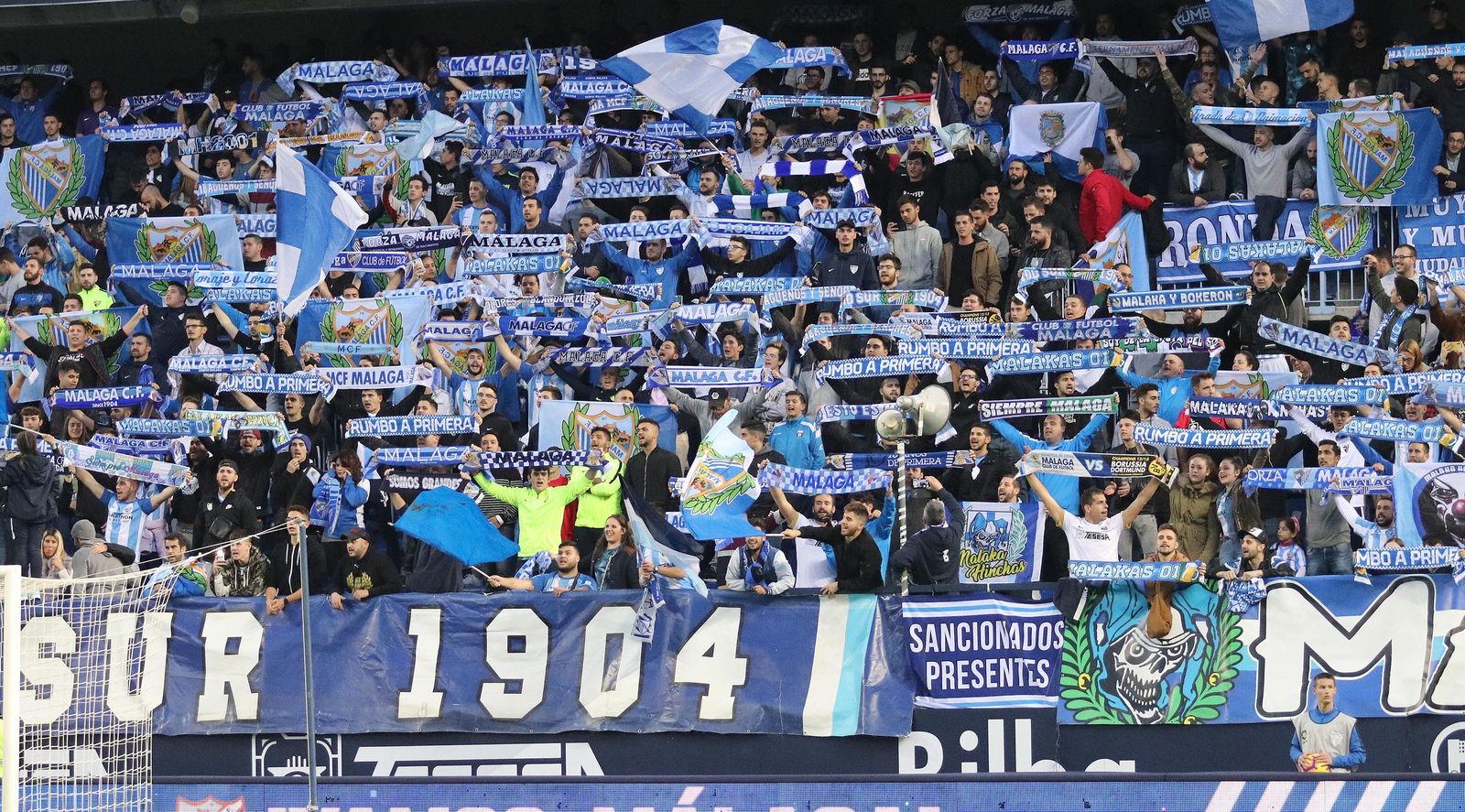 Las imágenes del Málaga-Granada