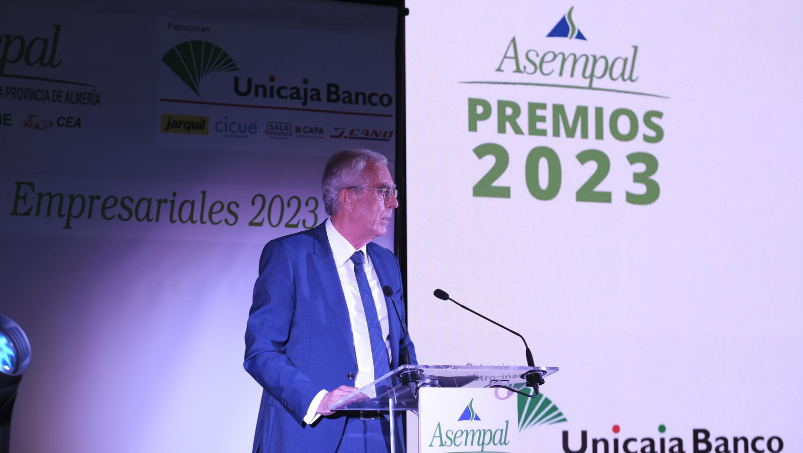 Imágenes de la gala de entrega de los Premios Asempal 2023, en el Hotel Playadulce