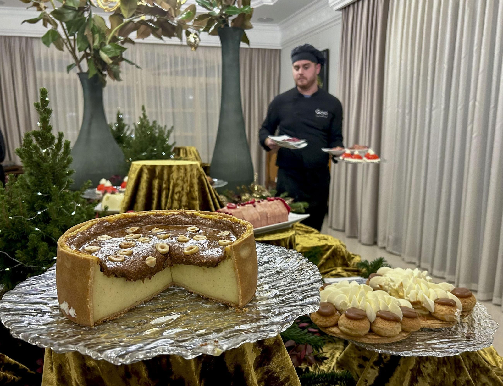 Postres personalizados frente al comensal.