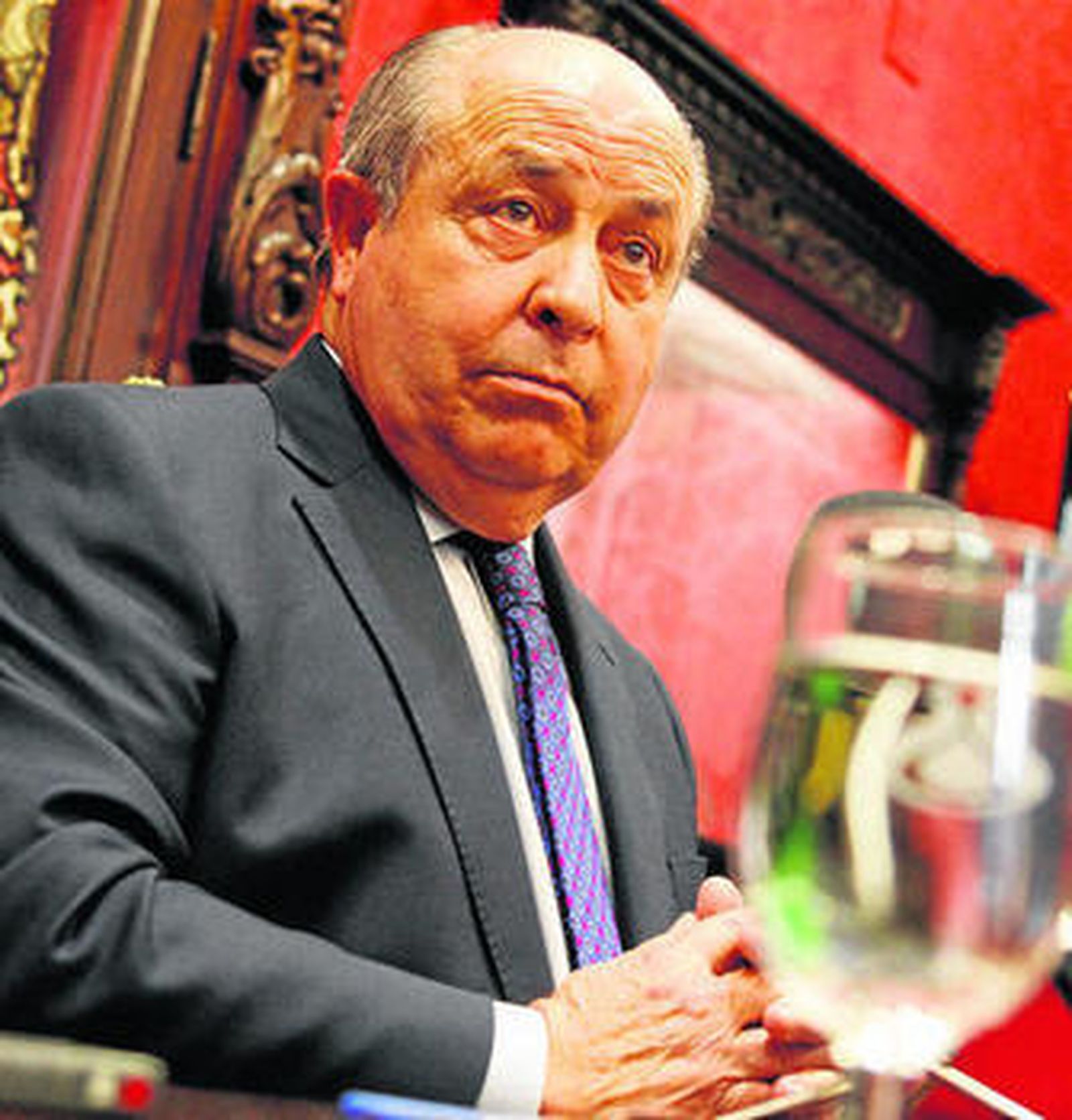 El alcalde, durante su comparecencia pública del pasado miércoles.