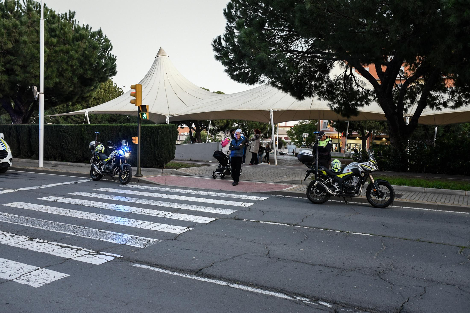 Imágenes del atropello a una mujer de 80 años en la Avenida de Andalucía