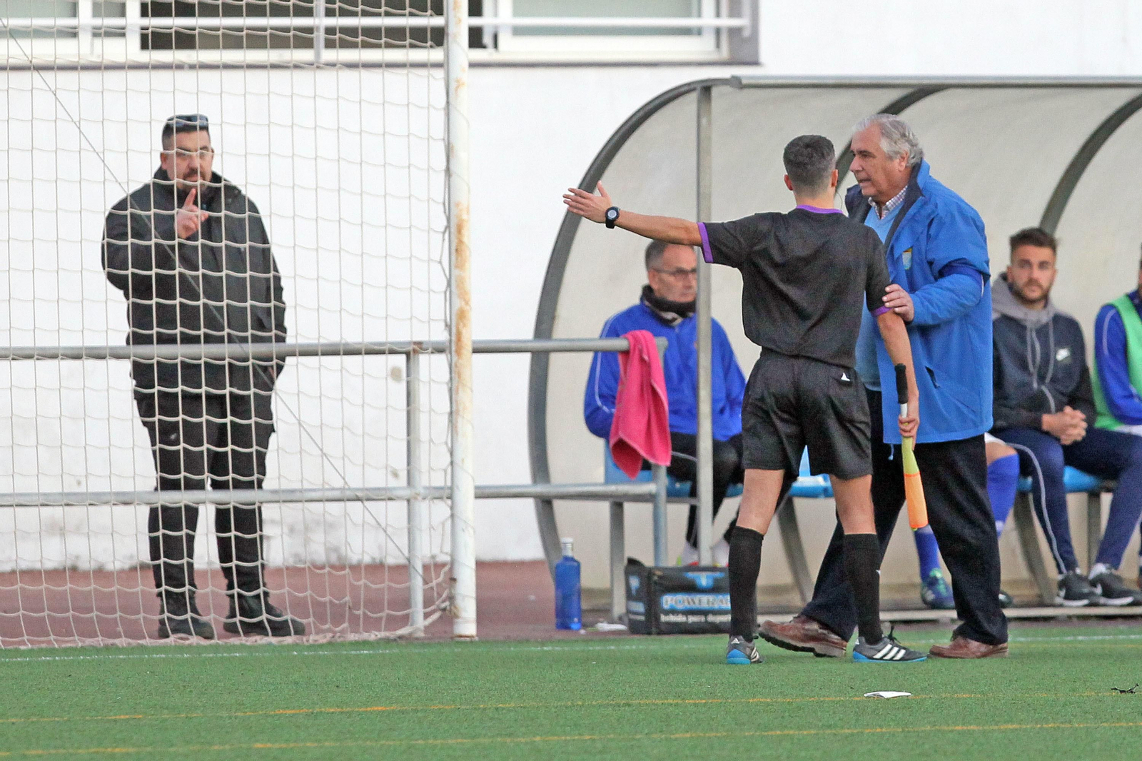 Partido entre Xerez CD y Betis Deportivo en Complejo Deportivo La Granja