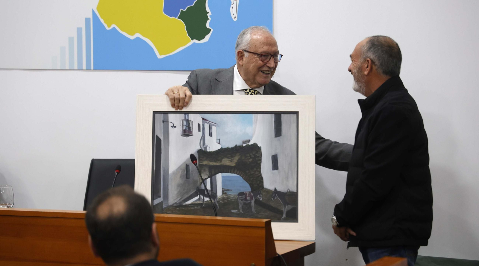 Las fotos del homenaje a Antonio Torremocha en la Mancomunidad