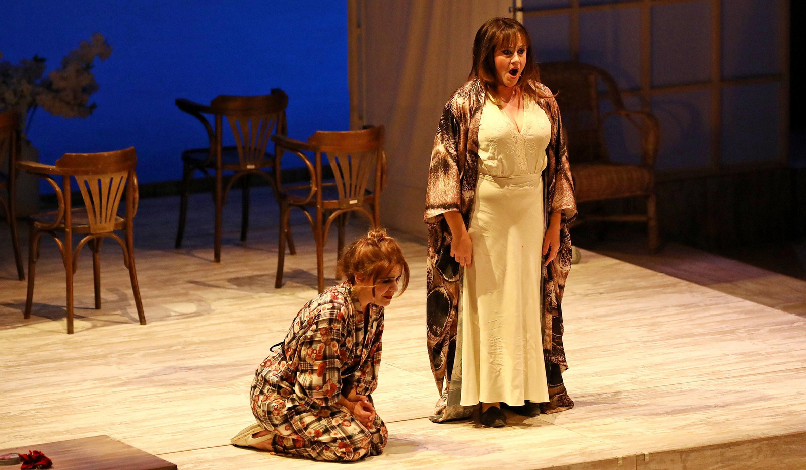 Imágenes de la ópera Madama Butterfly  con la jerezana Maribel Ortega como protagonista