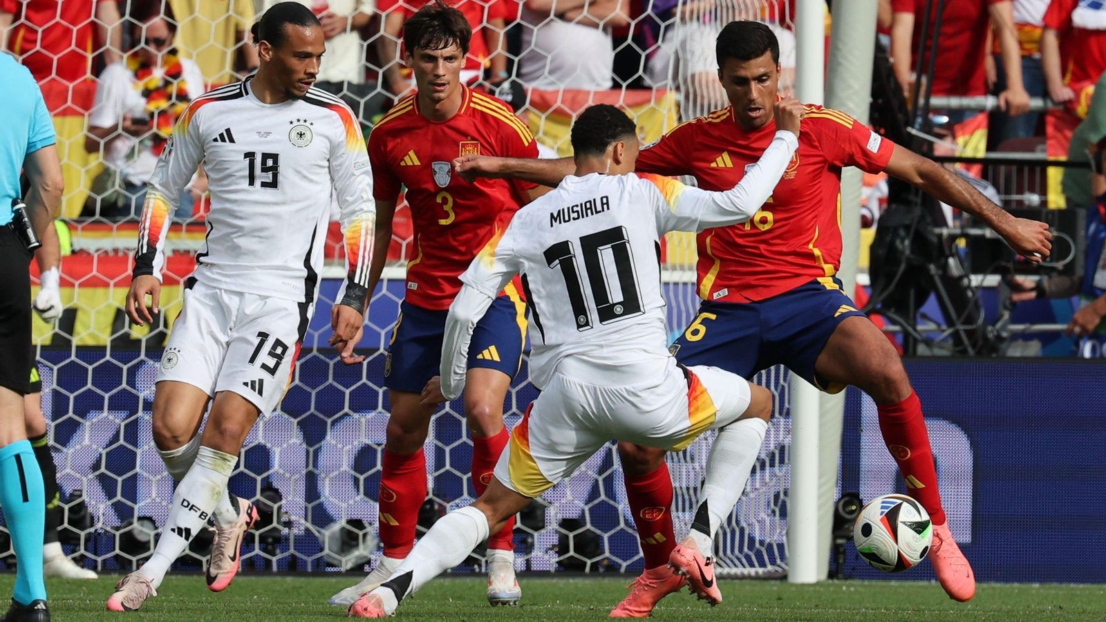 Las mejores fotos del España - Alemania