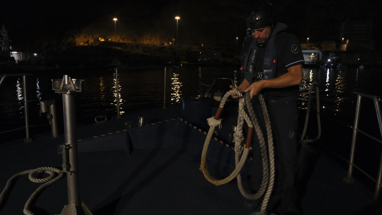 Imágenes de la vigilancia de la Agencia Tributaria en el mar