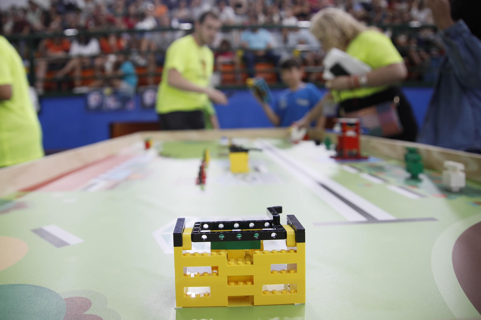 Las imágenes del World robot olympiad en Huércal de Almería