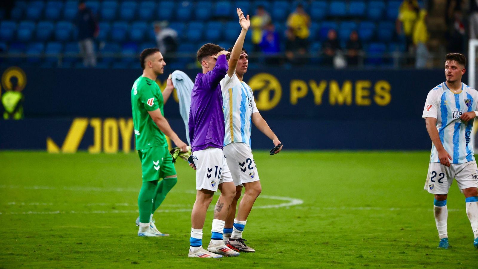 El Cádiz - Málaga CF, en fotos