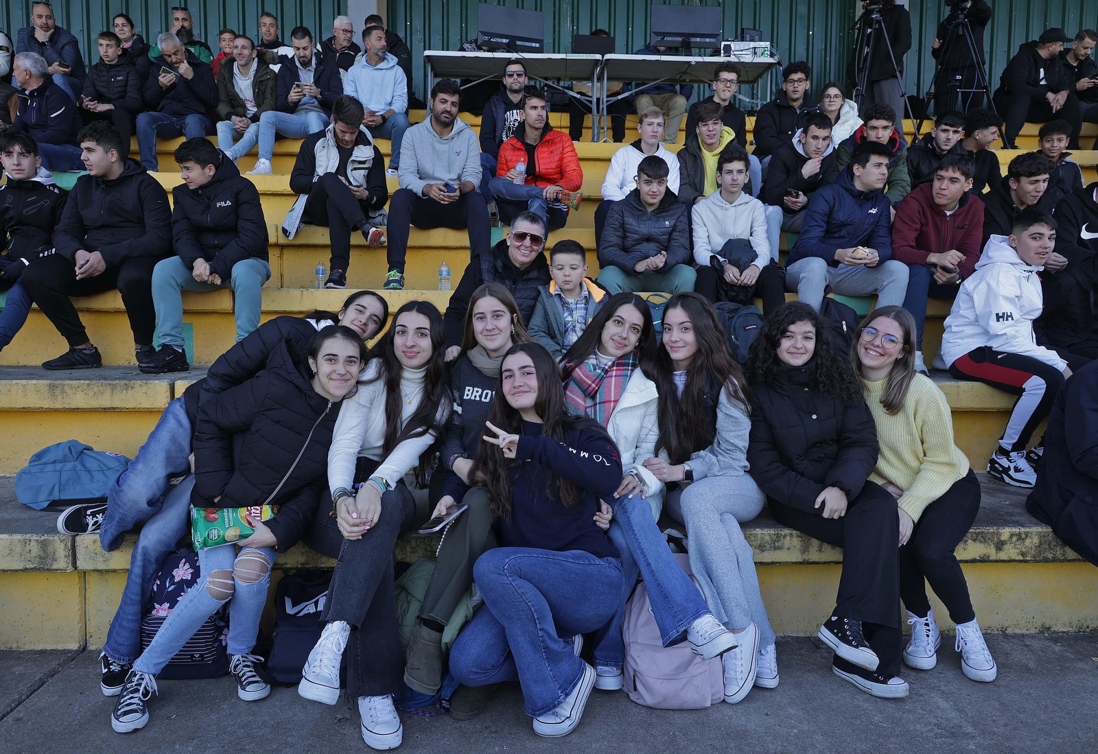 Búscate durante el segundo partido España - Italia sub-17 en Los Barrios