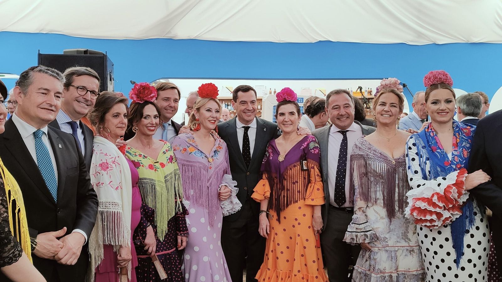 Antonio Sanz, Jorge Paradela, Catalina García, Rocío Díaz, Antonio Repullo, Carolina España, Juanma Moreno, Rocío Blanco, Ricardo Sánchez, Sol Cruz-Guzmán, Minerva Salas y Arturo Bernal.