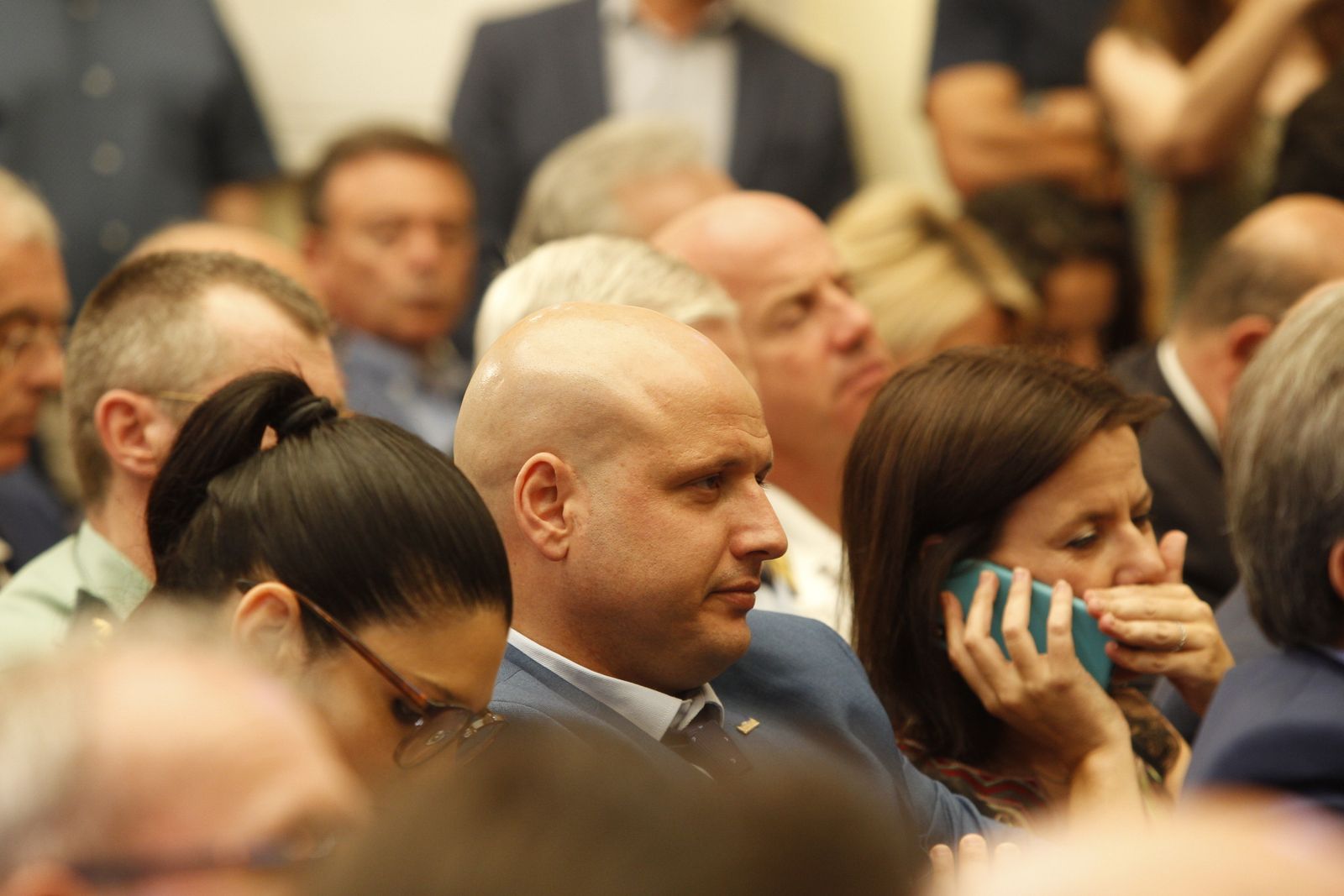 Pleno investidura Presidente Diputación de Almería. Javier Aureliano García