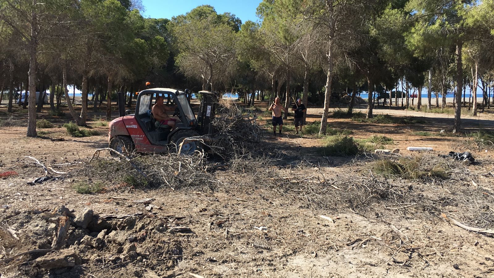 Obras para el Dreambeach.