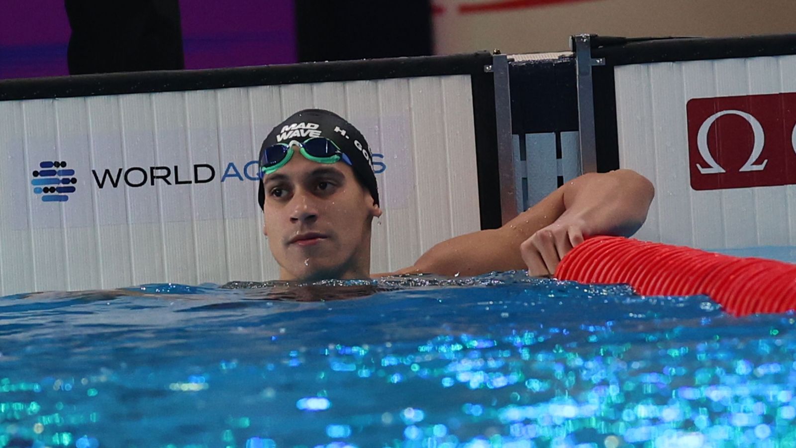 Hugo González, tras una de las pruebas de los Mundiales de Doha.