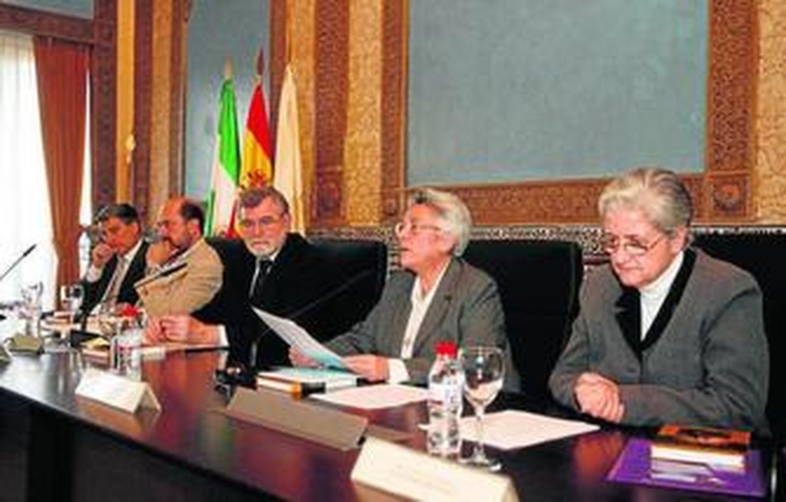 Un momento de la presentación de la biografía sobre Paula Montal.