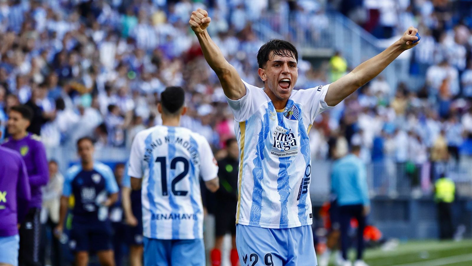 Las fotos del Málaga CF-CD Castellón