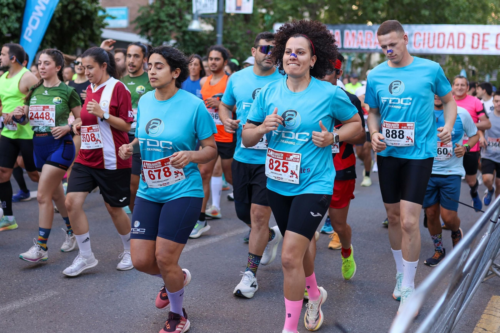 Las mejores imágenes de la Media Maratón Ciudad de Granada 2025