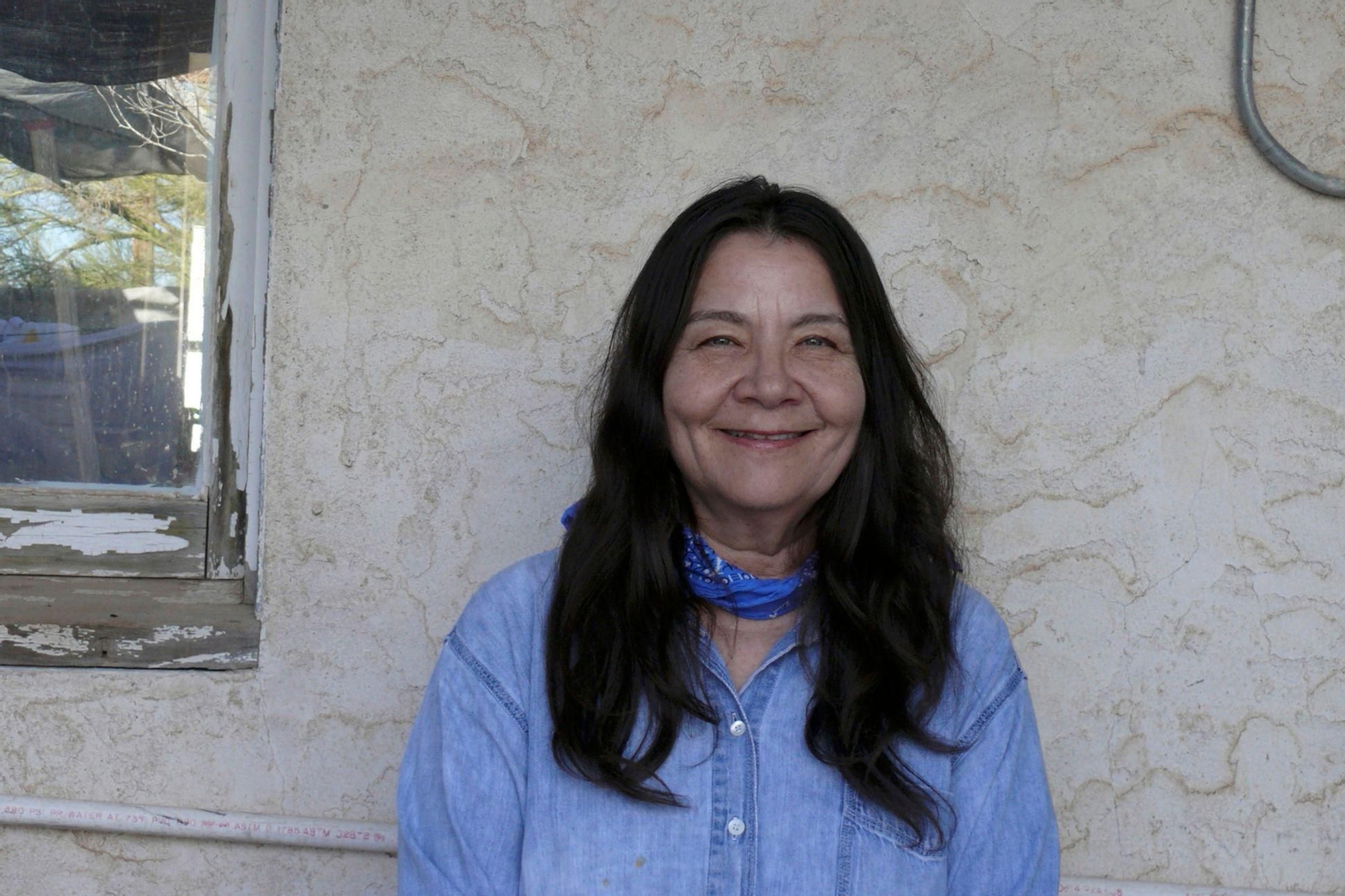 La escritora estadounidense Leslie Marmon Silko (Albuquerque, 1948)