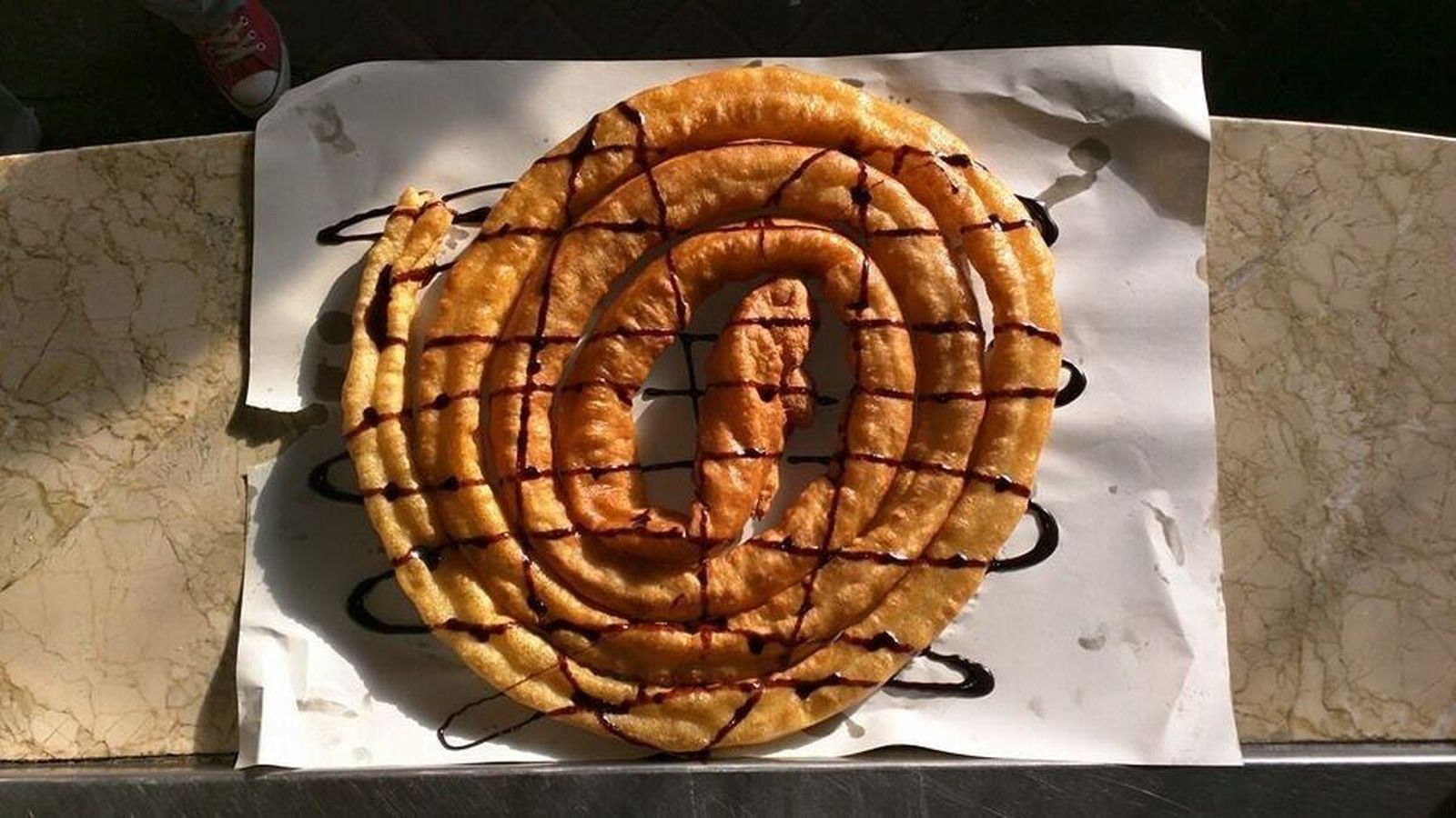 Churros con chocolate