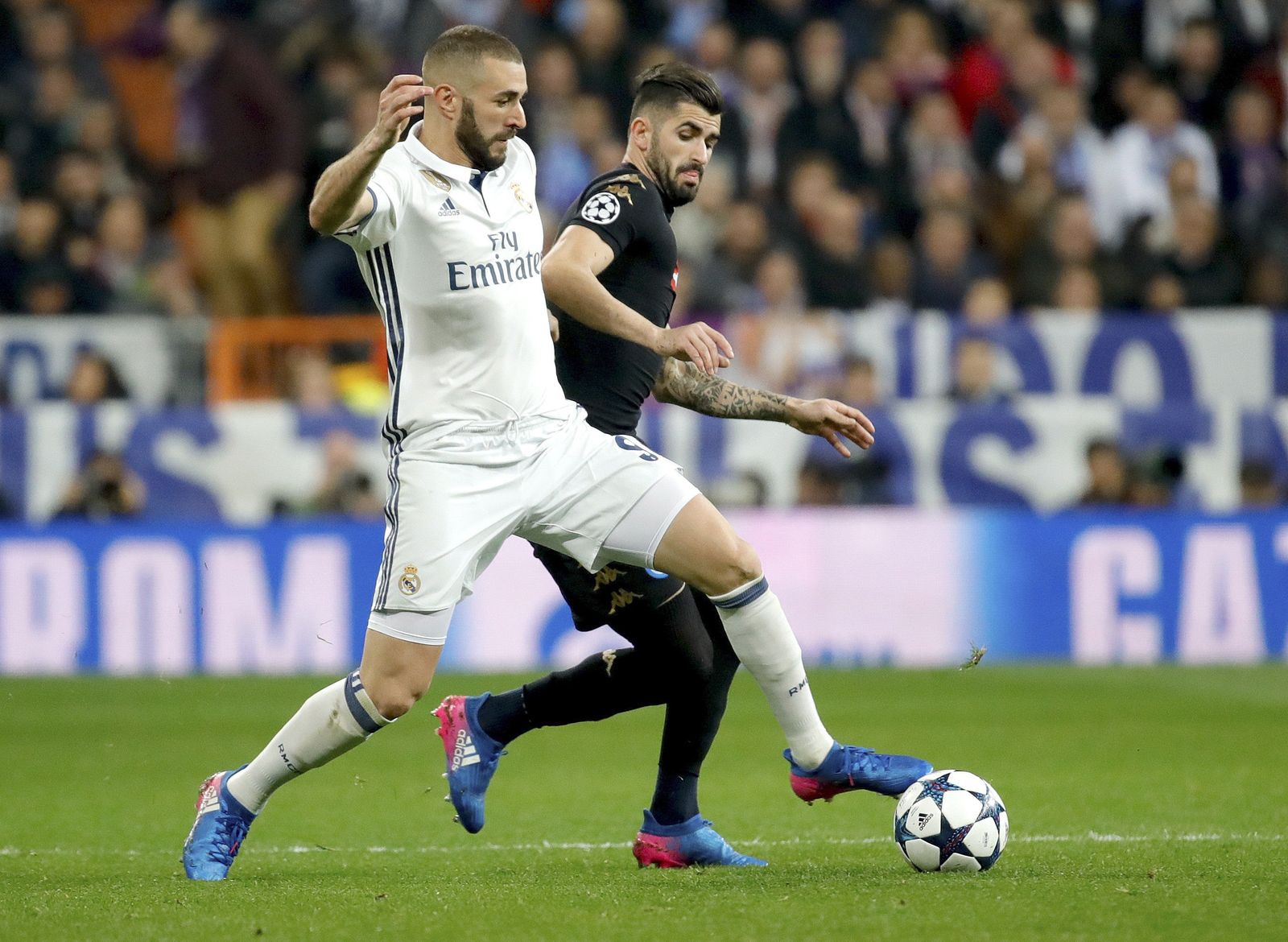El Madrid-Nápoles de 'Champions'