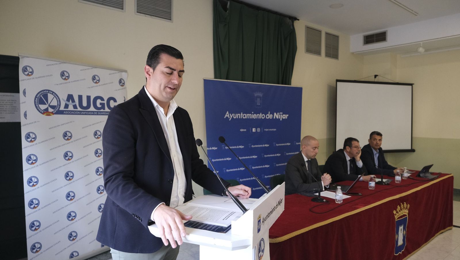 José Francisco Garrido, alcalde de Níjar