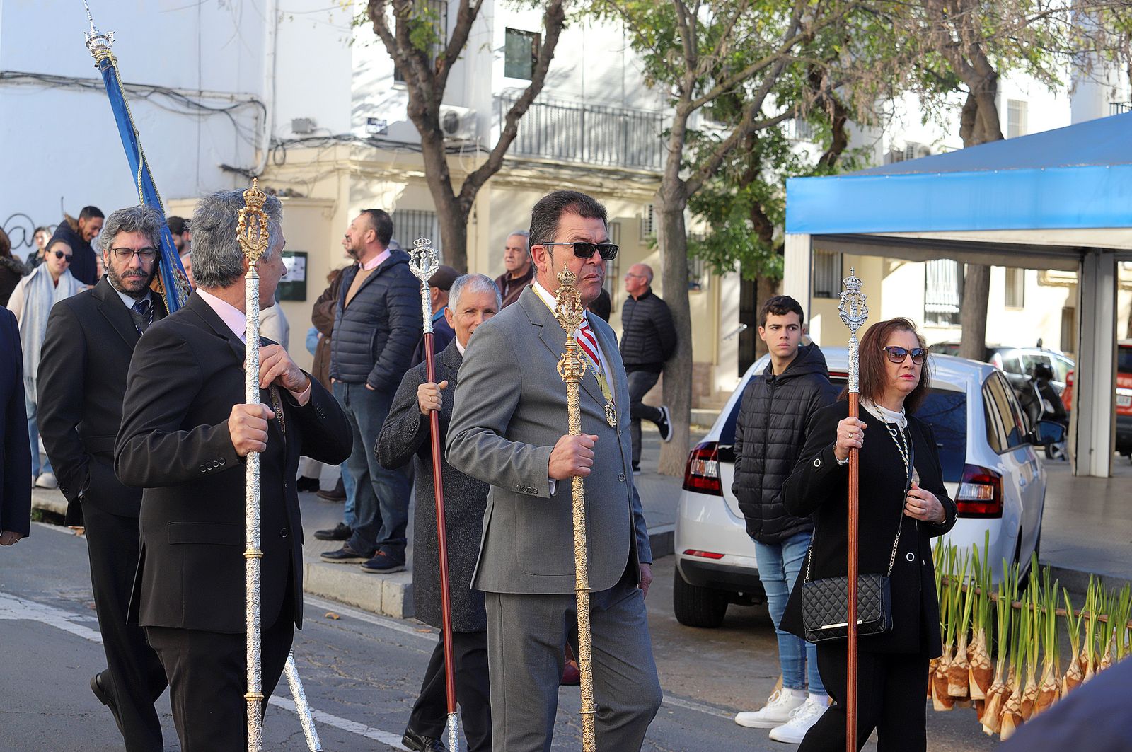 Imágenes de la procesión de San Sebastián en Huelva