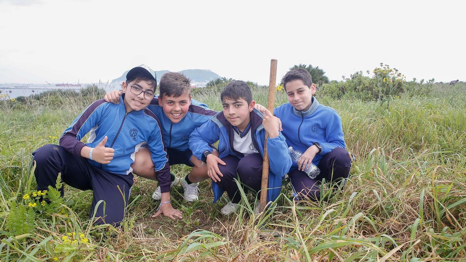 Fotografías de la plantación del programa 'Reverdece' de Acerinox Fotografías de la plantación del programa 'Reverdece' de Acerinox