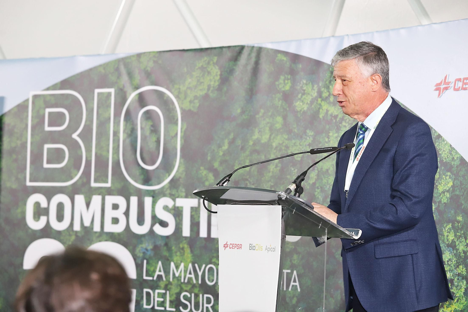 Presentación de la nueva planta de biocombustibles de segunda generación  de Cepsa en Palos de la Frontera (Huelva)