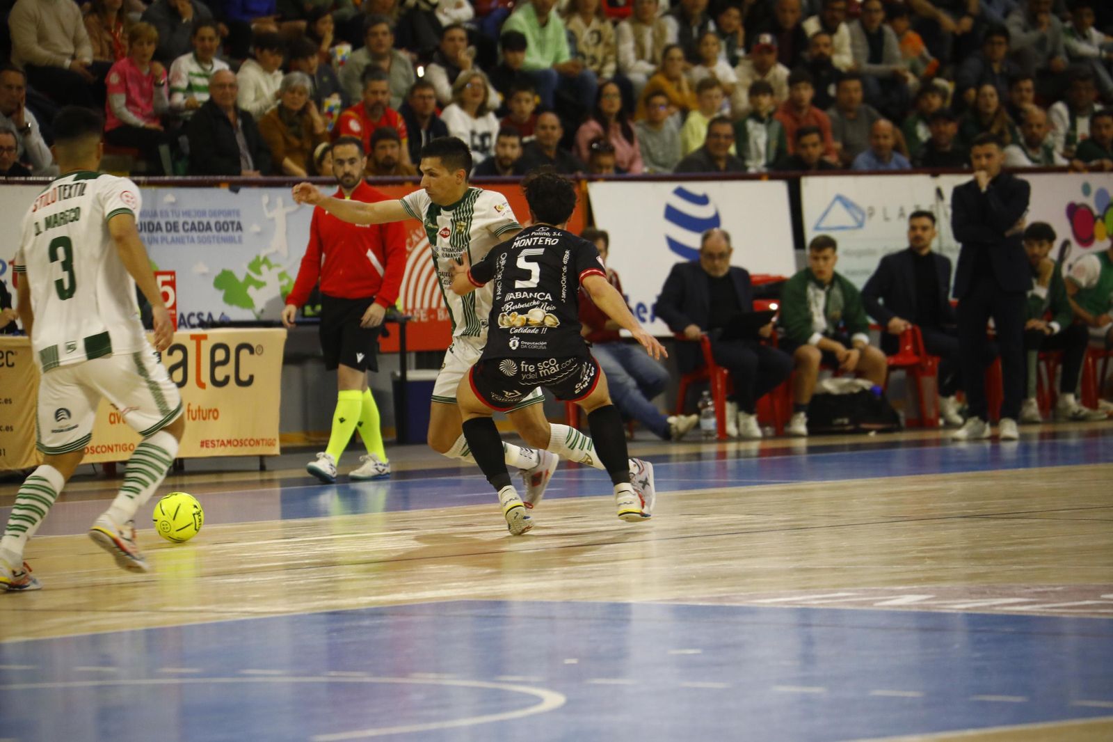 Las mejores fotos del ambiente en Vista Alegre para el Córdoba Futsal - Noia