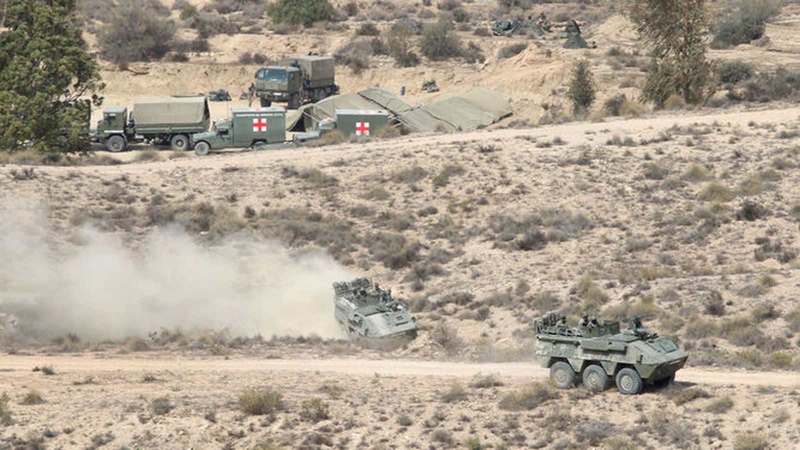 El accidente se ha producido en el campo de maniobras de Viator.