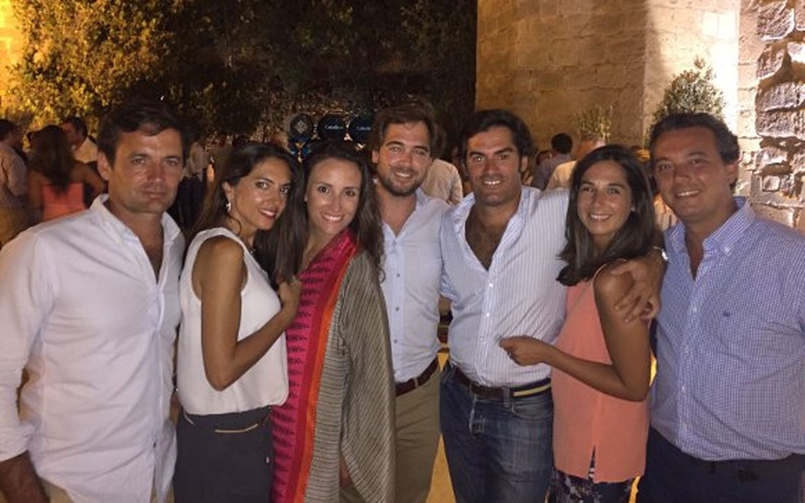 Bosco Aguilar, Luisa Pérez, Laura y Gonzalo Marín, Tinino Larrea y Paloma Ibarreche.

Foto: Ignacio Casas de Ciria