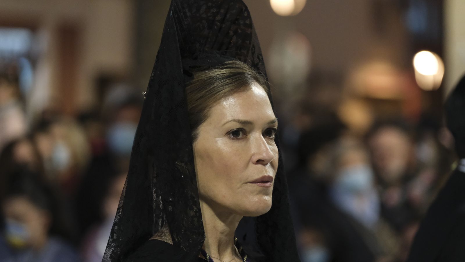 Procesión del Santo Entierro en Almería, en imágenes.