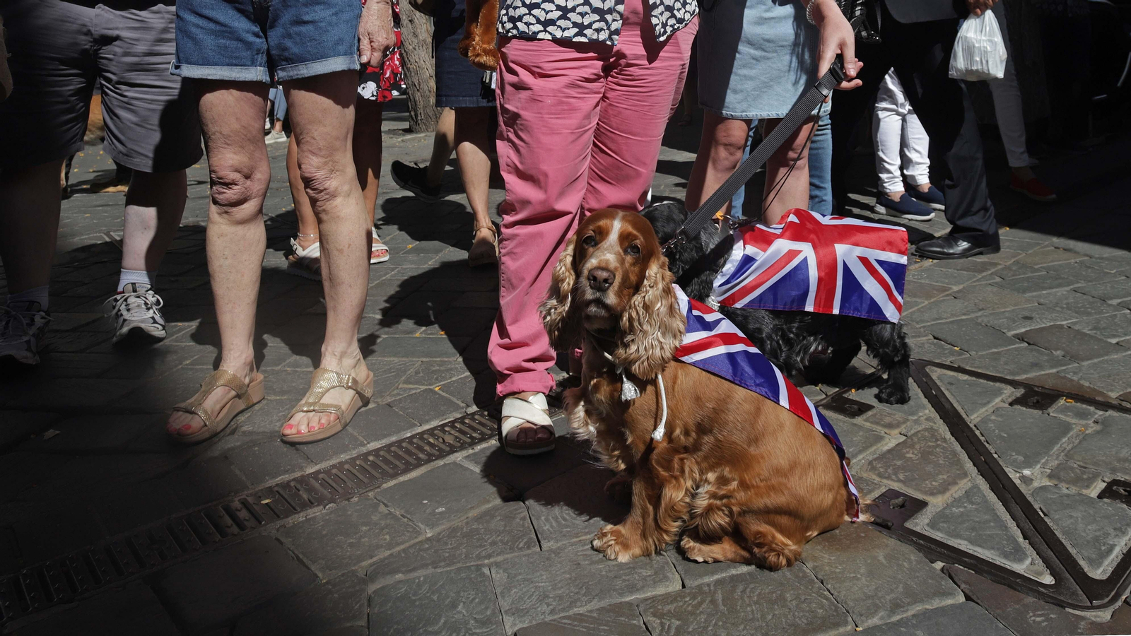 Luto por la muerte de la reina Isabel II en Gibraltar