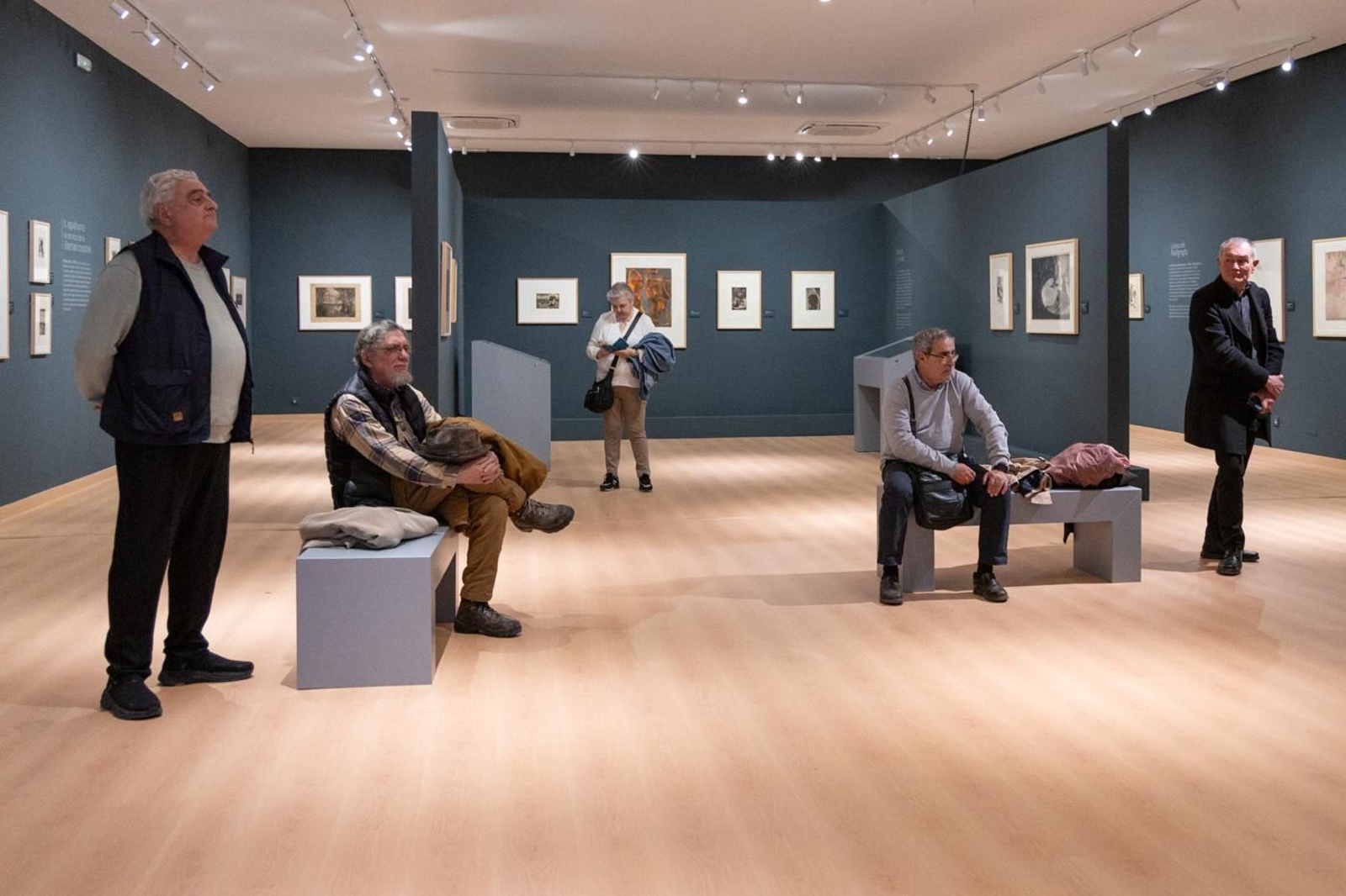 Inauguración de la nueva sala de exposiciones permanentes del Museo de Jaén con la colección de arte gráfico