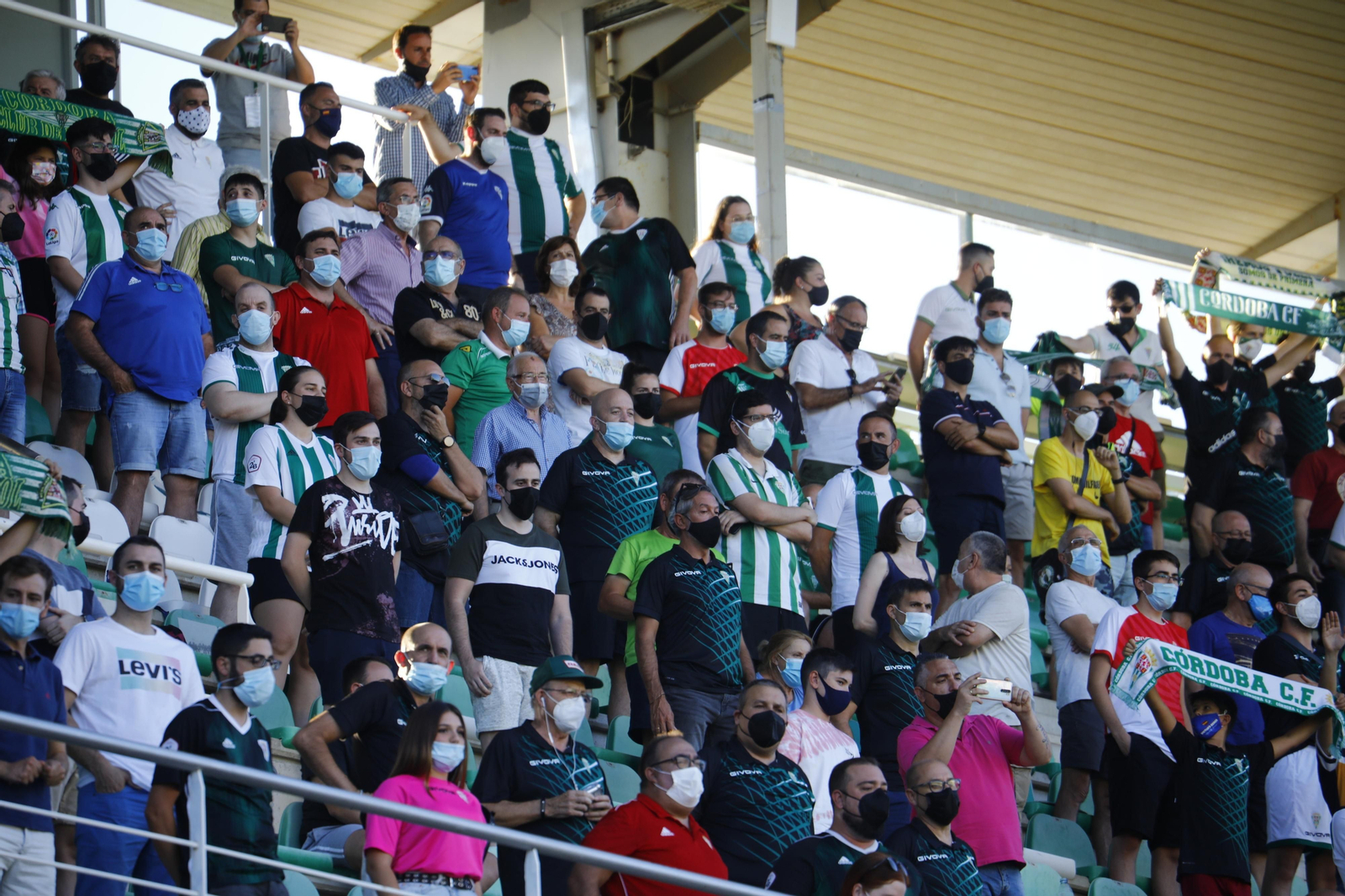 El amistoso entre el Córdoba CF y el Marbella, en imágenes