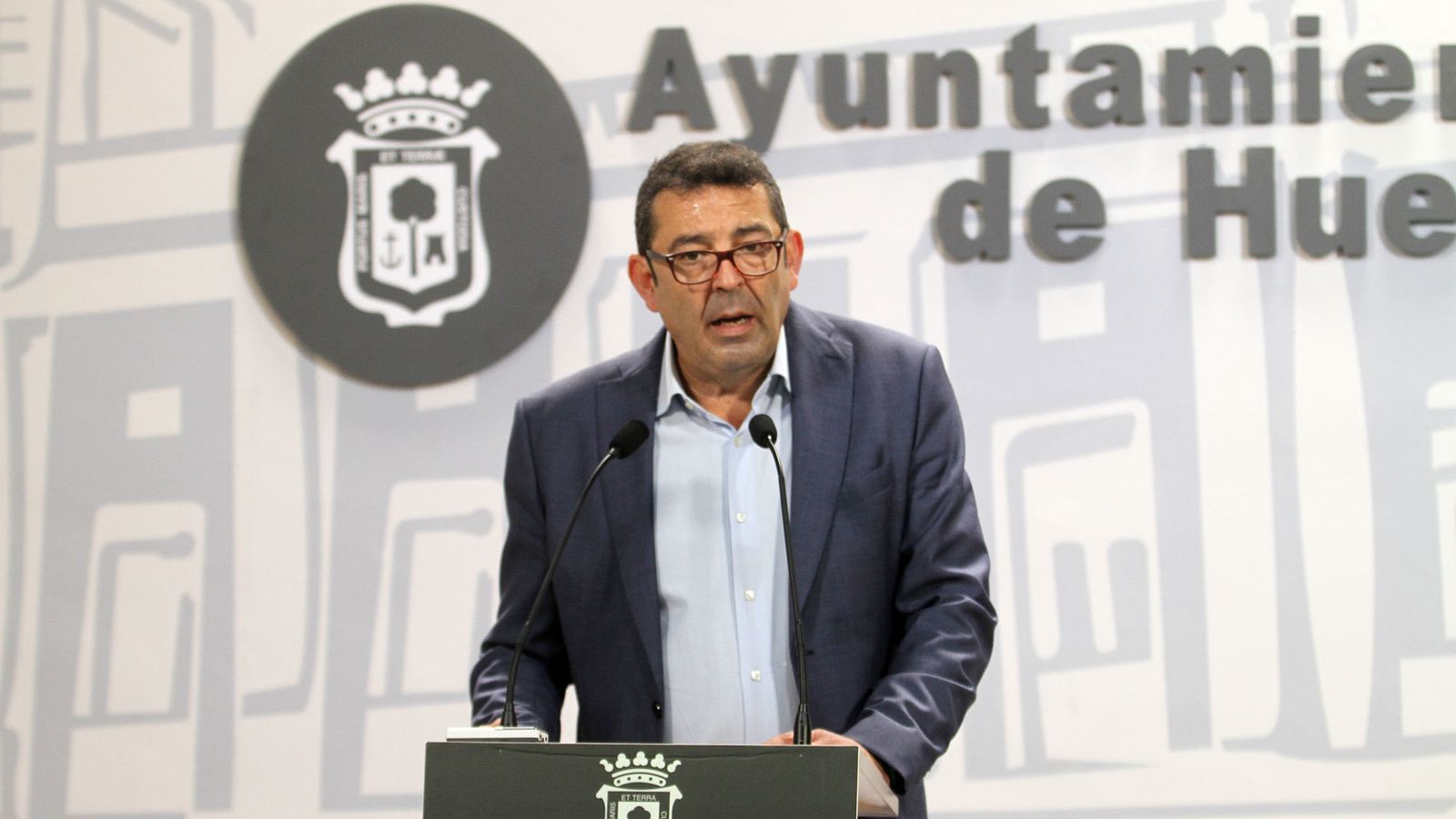El concejal de Infraestructura del Ayuntamiento de Huelva, Luis Albillo