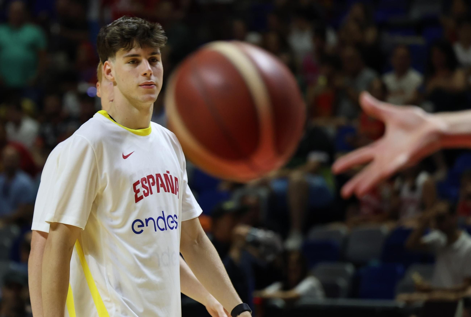 España-Portugal de baloncesto en Málaga, en fotos