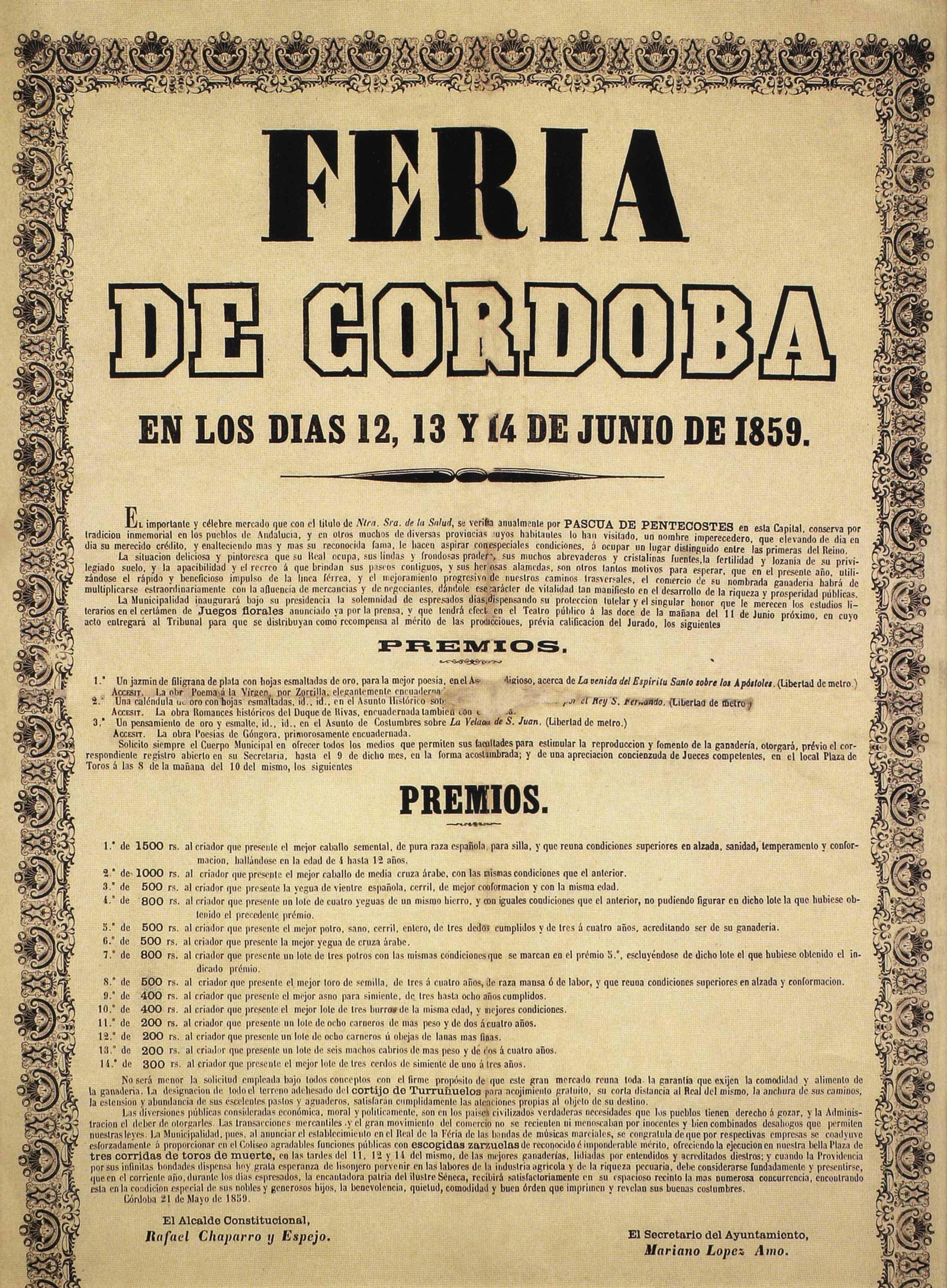 Las imágenes de los carteles de Mayo Festivo en Córdoba