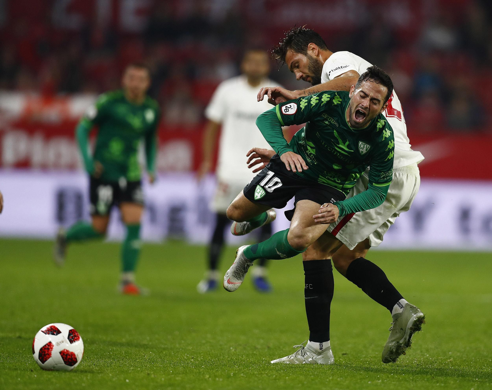 El Sevilla FC-Villanovense, en imágenes