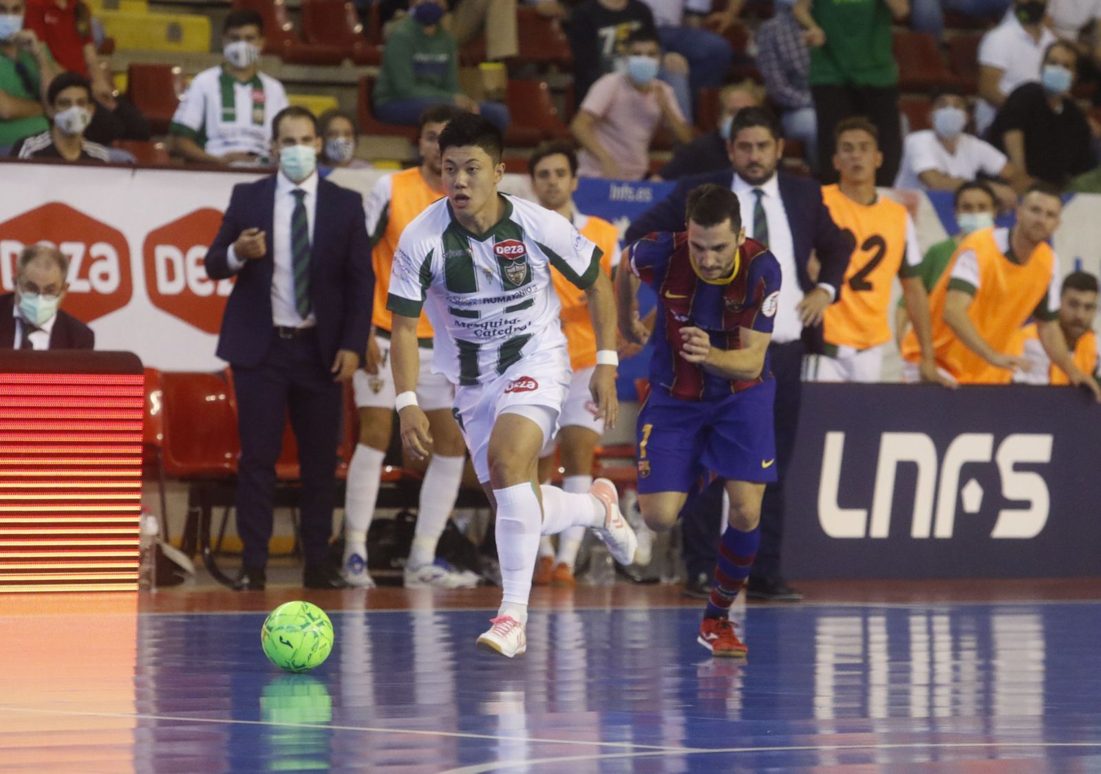 Las fotos de la hazaña: la victoria del Córdoba Futsal ante el Barça