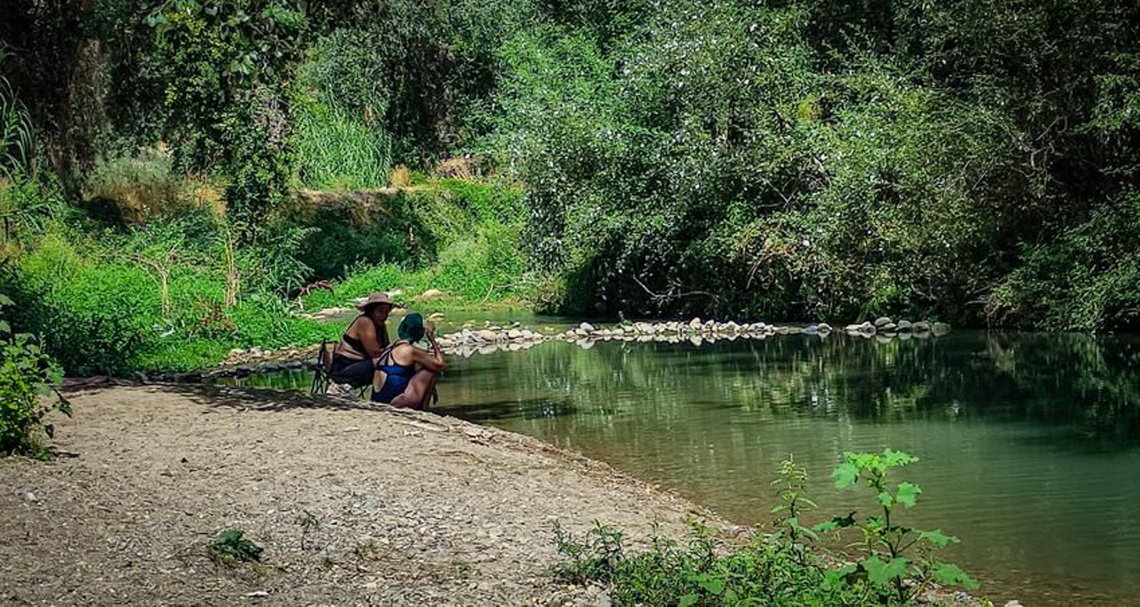 Ruta senderista y por el agua en Los Cañones de Río Frío de Jaén