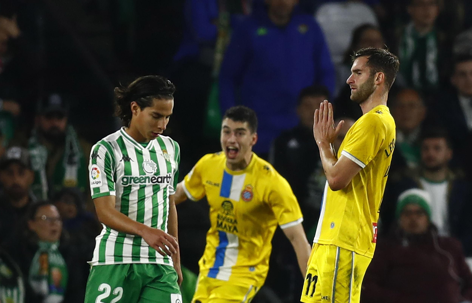 El Betis-Espanyol de la Copa del Rey, en imágenes