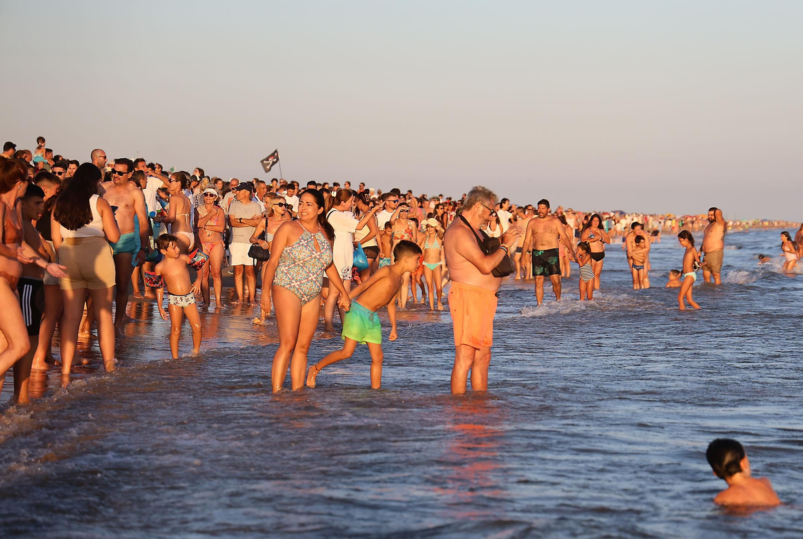 El mágico ocaso en las playas de Punta Umbría