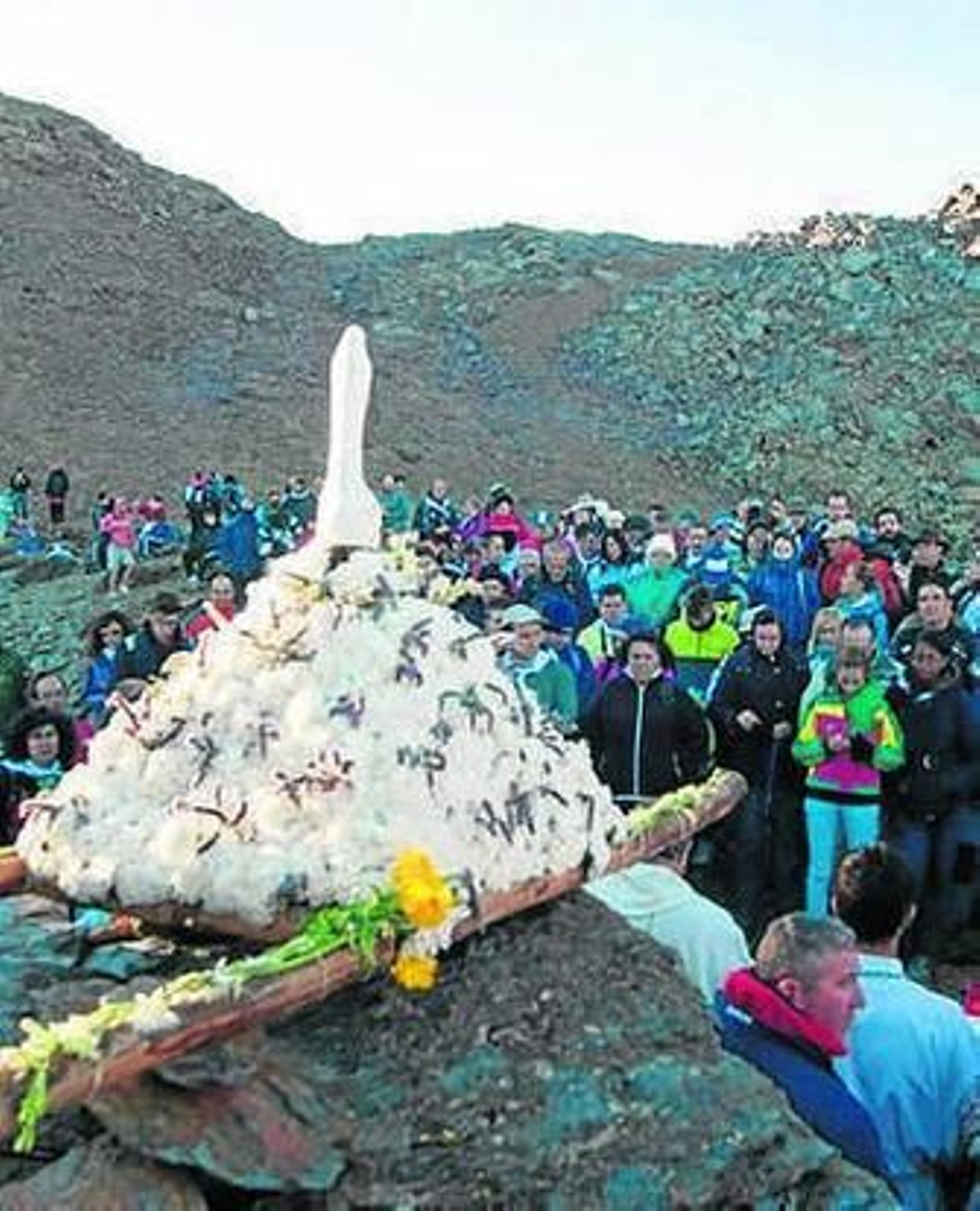 Romería de la Virgen de las Nieves.
